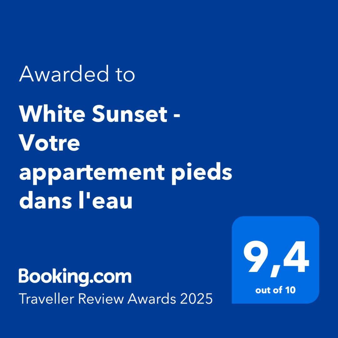 White Sunset - Votre Appartement Pieds Dans L'Eau Trois Bassins Экстерьер фото